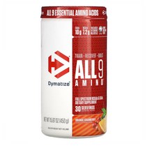 Dymatize ALL9AMINO 오랜지 크랜베리 450g(15.87oz)