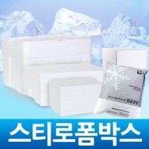 스티로폼박스 스치로폼박스 아이스박스 택배 포장용 스티로폼박스 아이스팩 김치박스 굴박스 게장박스 느타리박스 감자떡박스 식품 박스 블루베리 박스, 선택01. 감자떡박스 (56개), 1개, 1개