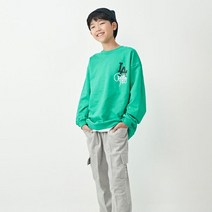 모데쯔 주니어 초등남아 봄 LA 맨투맨 신학기 중학생 등교룩