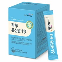 [대상웰라이프] 하루유산균19 (2g x 10포 x 3개)