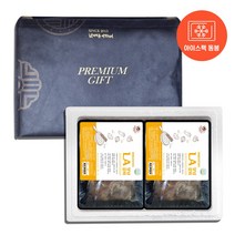 명절 선물 바베큐아저씨 프리미엄 양념 LA갈비 2kg 부직포 포장 가방 추석