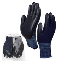 천하무적장갑 상표없는 워크맨 소프트 NBR장갑 S10켤레, 10개, 군청