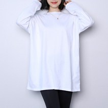 파라노말샵 사계절 8색 무지 오버핏 긴팔 티셔츠(파라노말샵)