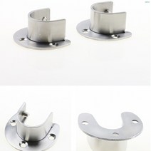 옷장 장농 붙박이장 행거 옷걸이 봉 바 받침 부속품, 실버25mm