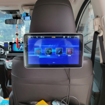 후석 모니터 터치스크린 블루투스 10인치 뒷좌석 화면, A형 10.1인치 행잉 MP5