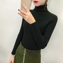 오버테이크니트 코발트블루니트 핫핑크니트 가을 겨울 스웨터 여성용 하이 넥 슬림 솔리드 풀오버 웨어 캐시미어 스웨터 여성용 화이트 탑스 패션 스웨터
