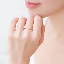 노이드비 커플 14KGF 골드 전체 골드필드 심플 라운드반지