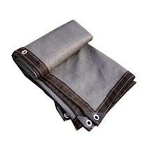 햇빛 가리 야외 파티오 태양 그늘 직사각형 차양 그물 여름 안티 자외선 대피소 홈 가든 발코니 천막 차 캐노피, [06] 6x2m, [02] A2