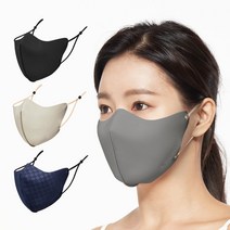 파라다이슨 빨아쓰는 패션 항균 구리마스크 애쉬그레이, 1개입, 1개