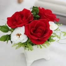 더봄레드&화이트테이블데코, 레드&화이트테이블데코