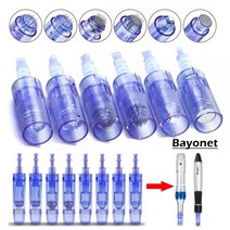 오토 MTS 기계 니들 롤러 5/10Pcs 닥터펜 Ultima A6 교체 펜 Microneedling 키트 카트리지 뷰티 Meso 112527, 10개 니들s_L1 PIN