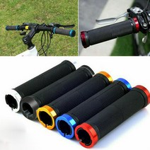 자전거 핸들 그립 커버 단단한 MTB 일자 바 손잡이, 엘로우CM004323, 1개