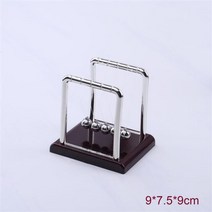 진자운동 모빌 뉴턴 밸런스볼 건전지 없는 진자운동 금속 회전장식 키네틱아트 북우럽은 공, 02, 협력사