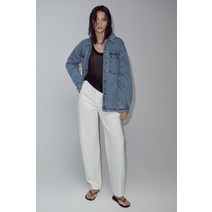 독일 자라 ZARA 퀼티드 데님 재킷