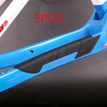 3M 실리카 MTB 도로 자전거 프레임 스크래치 방지 보호대 MTB 자전거 체인 게시 된 가드 체인 보호대, 5pcs