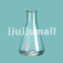 연구실 실험용 유리 삼각 플라스크 100ml 실험교구 연구교재 연구교구 실험실 과학교구 실험기자재 과학실, 1개, 삼각 플라스크50ml