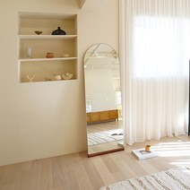 모아이 노프레임 심플 아치형 전신거울 1800x600_착불, 1800*600