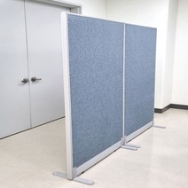 진웅파티션 PVC 45T 높이 1800 원톤 사무실파티션 파티션 (부속별도), PX209