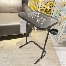 컴퓨터 책상 브래킷 조절 가능한 접이식 테이블 사이드 노트북 작업대 다기능, 1