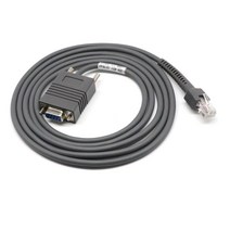 CBA-R01-S07PAR RS232 Serial Cable for Motorola Symbol LS2208 DS4278 6 Feet Straight RJ45 to DB9 (Gre, 01 < =0.5m