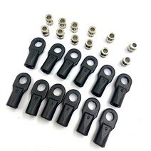 트랙사스서밋 12Pcs 5347 로드 엔드 볼 조인트 일반 트롤리 세트 1/10 Traxxas E-REVO REVO SUMMIT, [01] white