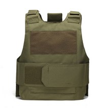 방검복 보호 안전 조끼 다기능 야외 전술 편리하고 가벼운 장비 방수 및 방지 복, 육군 녹색