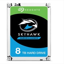 씨게이트 SkyHawk CCTV용 8TB 하드디스크 ST8000VX0022, 단품, 단품