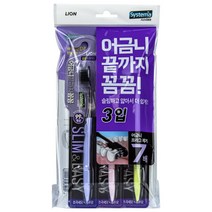 시스테마 LION 시스테마 어금니끝까지 꼼꼼 칫솔 3입, 단품