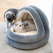 고양이 강아지 다이소 우주 하우스 텐트 방석 반려견 애견 뚱땡이 숨숨 집 코스트코 쿠션 겨울 펫 호박 동굴 방석 무중력, 대형