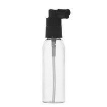 [허브스프레이] 헤어 스프레이 용기 20ml~100ml 플라스틱 공병, 60ml(L)투명 검정캡