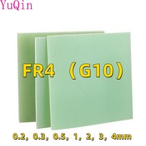 0 20 5123mm 두께 fr4 유리 섬유 시트 물 녹색 에폭시 플레이트 3240 4, 100mm x 100mm, 0.2mm