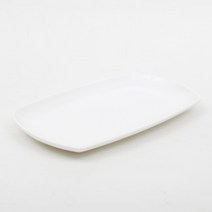 한국도자기 미카엘 직사각 생선접시 도자기, 25cm