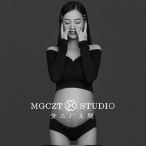 블랙 만삭사진 기념옷 사진촬영 상하복 세트