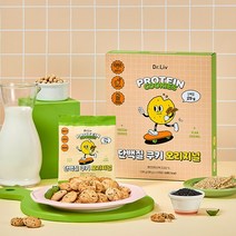 닥터리브 단백질쿠키 오리지널 3p, 120g, 15개