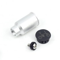 자전거용품 프론트 포크용 합금 사이클링 헤드 라이트 마운트 버디 접이식 자전거 플래시 램프 페그 브래킷, [01] silver