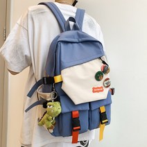 스타일백팩 책가방 남자 대학생 대용량 고등학교 중학교 트렌드 스트릿 여성 2274635955