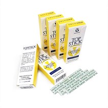 바폰 탑스틱 가발테이프, 탑스틱 좁은 일자, 50매입