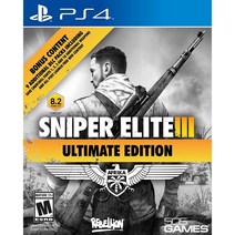 PS4 스나이퍼 엘리트 3 얼티메이트 에디션 Sniper Elite III Ultimate Edition, 선택1