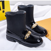 EAGLE PEAK 패션 예쁜 여자 레인부츠 가벼운