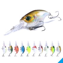 딥 크랭크베이트 CB75-D 배스 루어 낚시 하드베이트 딥크랑크, 03