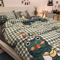 침대 커버 이불 세트 여자 침구 세트 침대 린넨 이불 커버 플랫 시트 베개 커버 폴리에스터 새로운 봄 여름 킹 싱글 풀 사이즈