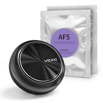 빅쏘 카로브 송풍구 차량용 방향제 메탈형, 1세트, 로즈/자스민