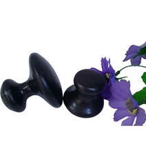 루비경락 천기석 페이스 볼러 스톤-도구 얼굴 마사지 온열 냉 피부관리실 에스테틱 피지오몰, 페이스 볼러스톤(대)