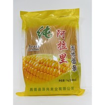 양양중국식품 중국국수 옥수수국수 순옥수수국수1kg 1개