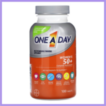 원어데이 50세 이상 여성용 컴플리트 종합비타민 100정 One-A-Day Womens 50+ Complete Multivitamin Tablets, 없음, 해당사항없음, 없음