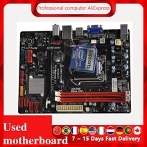 Biostar H61MLC2 컴퓨터 마더 보드 LGA 1155 DDR3 Intel H61 H61M 용 기존 데스크탑 메인 보드 사용