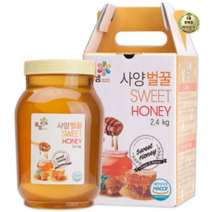 라이브잇 꽃샘 사양벌꿀, 2개, 2.4kg