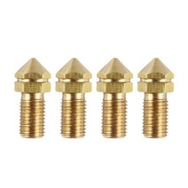 066A Ultimaker3 3DPrinter Replace Print Brass Nozzle 0.4mm For 3 Spare Parts 3.0mm Filament 4Pcs/set, 한개옵션0