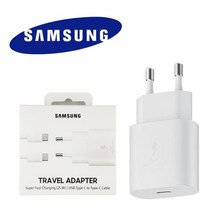 삼성정품 EP-TA800 충전기 어댑터 C타입 25W 케이블 포함 화이트