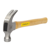 스탠리 10 oz. 하이-카본 스틸 망치 9-3/4 in. 우드 핸들
